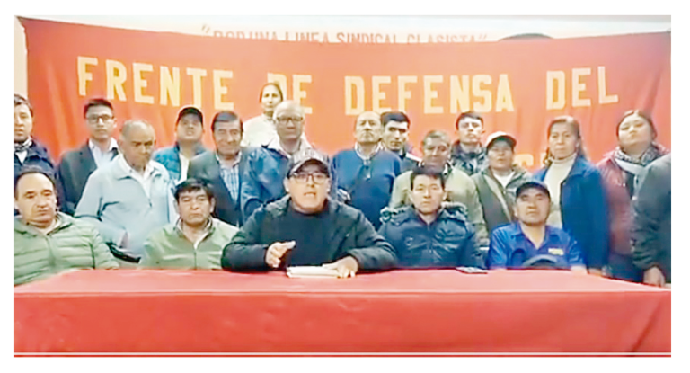 Llaman a paro de 48 horas en Ayacucho