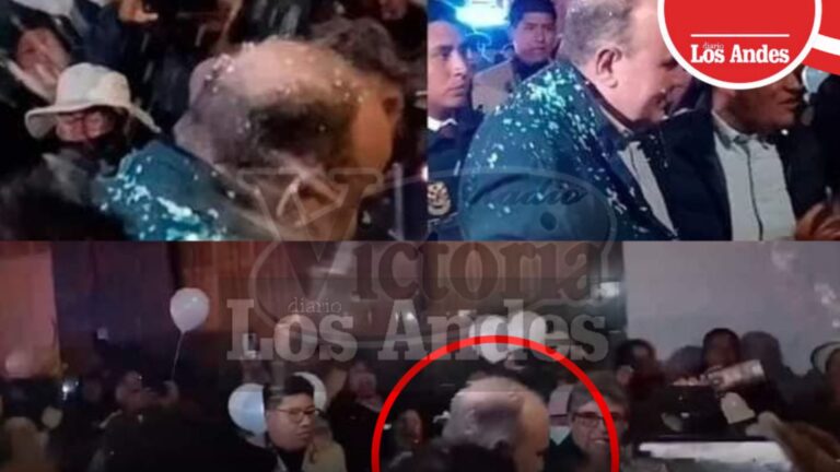 Rafael López Aliaga es recibido con pifias y orines en Juliaca