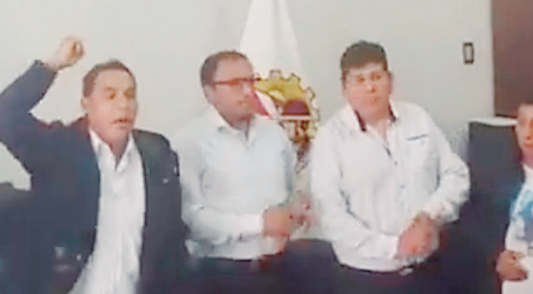 Bloqueo y pelea en el norte peruano