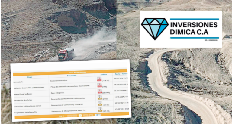 GRA firmó contrato con cuestionada empresa Inversiones Dimica C.A.