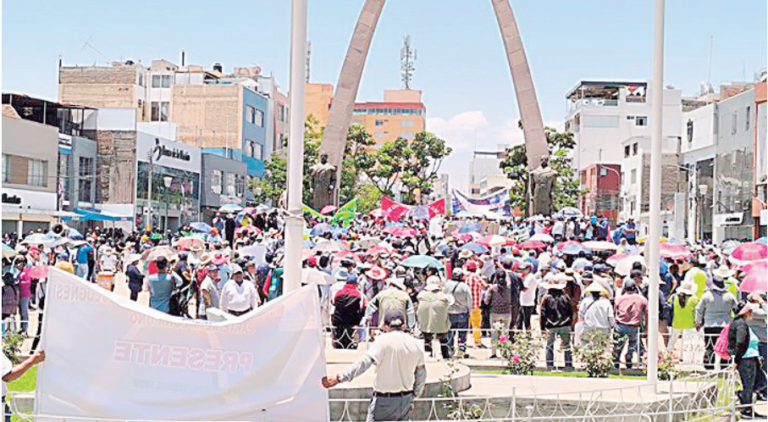 Paro en Tacna en contra de expandir penal de Challapalca
