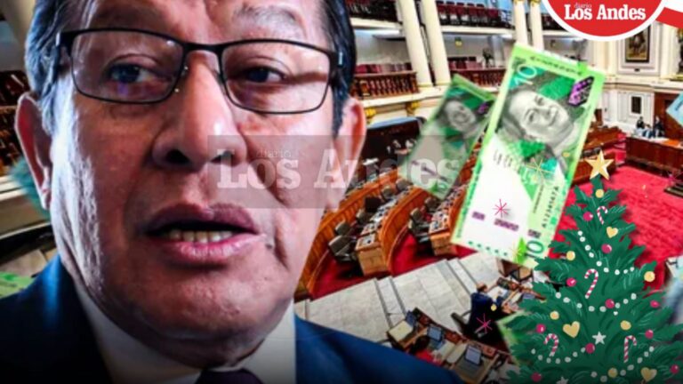 Eduardo Salhuana justifica bono de S/1700 de navidad