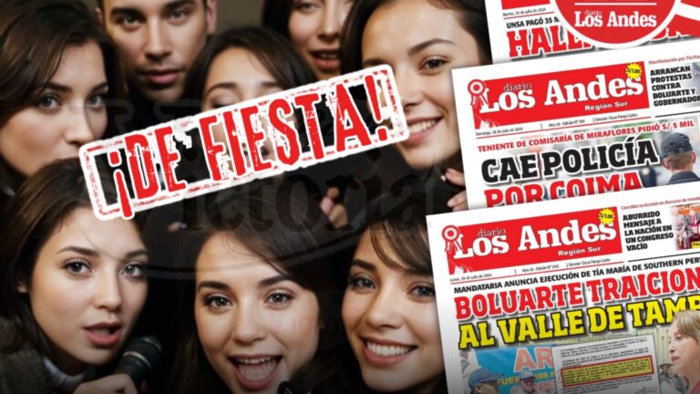 Hoy Diario Los Andes cumple seis años haciendo noticia en Arequipa