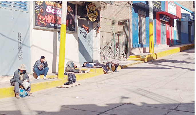 Juliaca: triste panorama tras Halloween