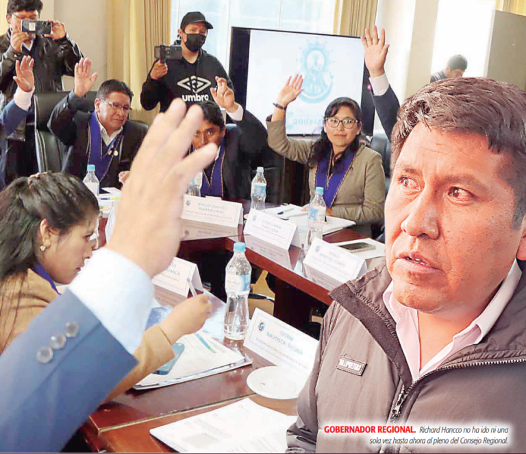 Consejo Regional de Puno y un cogobierno