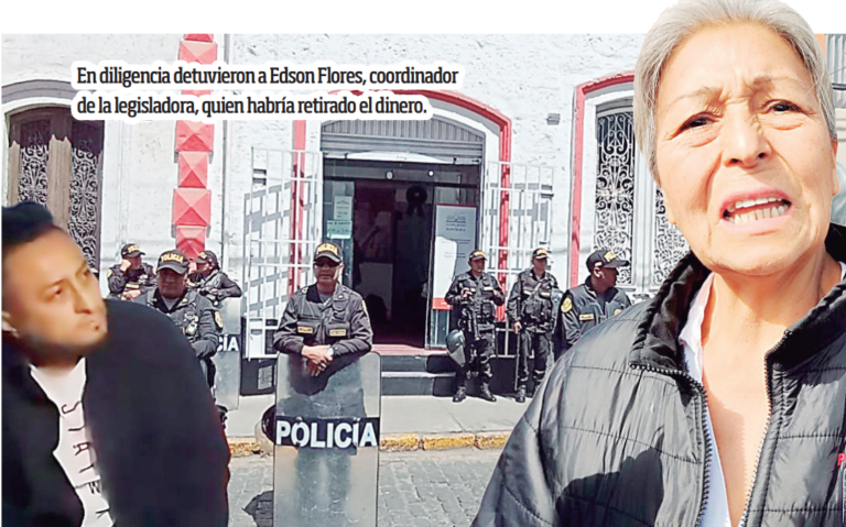 Fiscalía allana casas y oficinas de María Agüero por caso ‘mochasueldos’