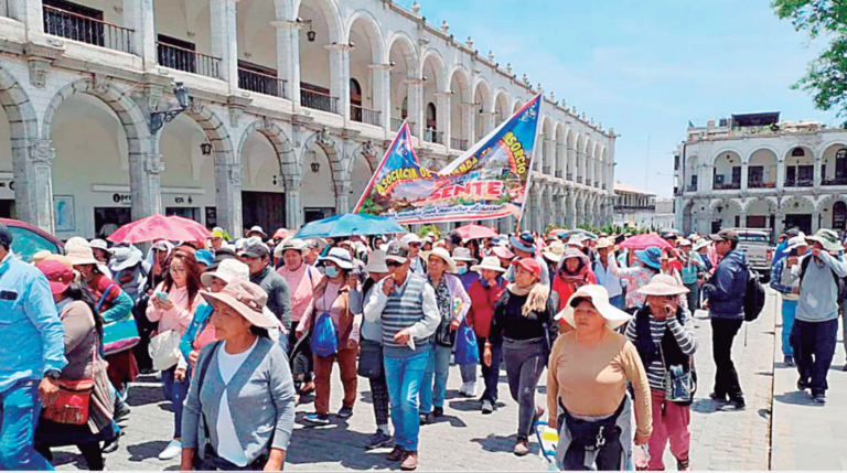 Arequipa: se suman a paralización por inseguridad ciudadana