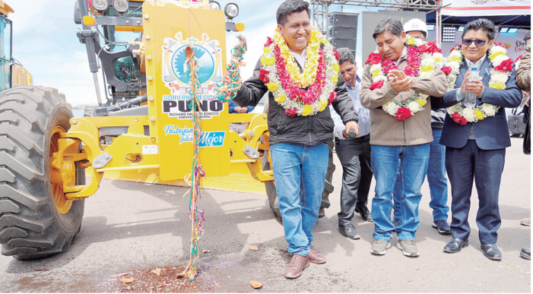 GORE Puno: maquinarias por S/ 184 millones