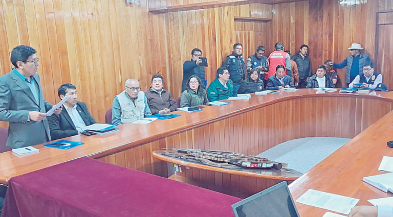 Servicio de agua potable en Puno en inminente peligro