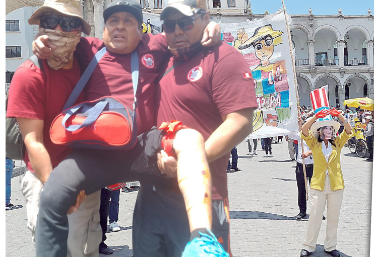 Arequipa: violento inicio de protestas contra la inseguridad