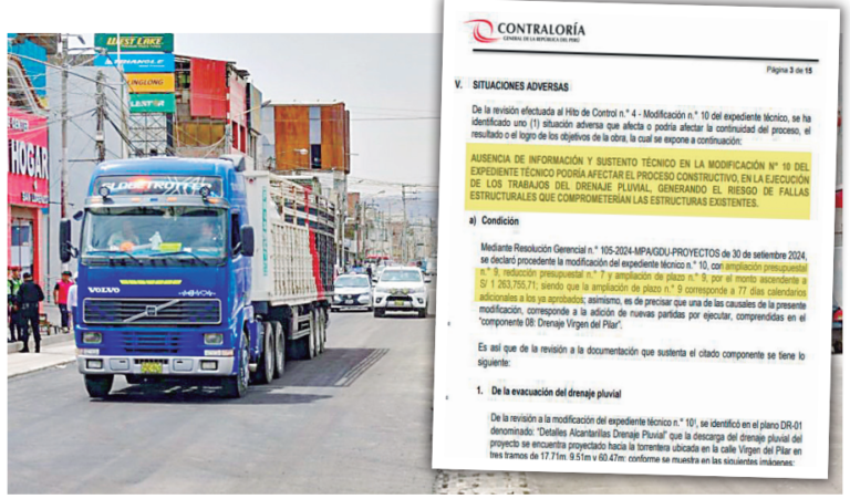 Arequipa: municipalidad amplió presupuesto de Av. Jesús sin sustento