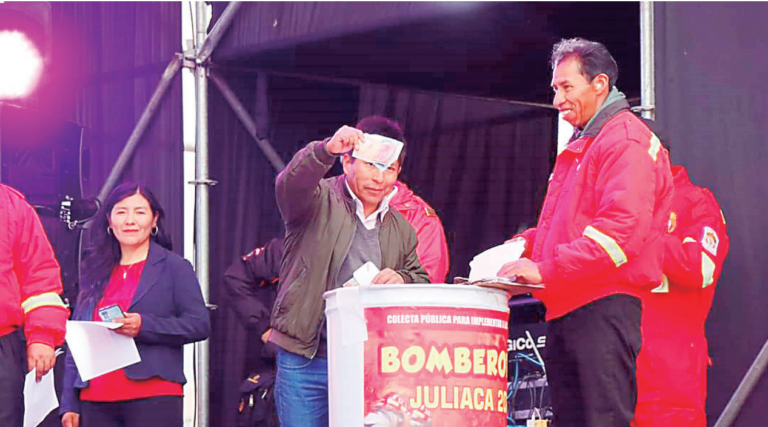 San Román: “Bomberotón 2024” recaudó poco más de S/ 100 mil