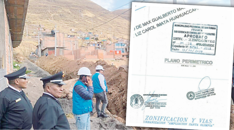 SEDA Juliaca ejecuta obra al amparo de documentos falsos