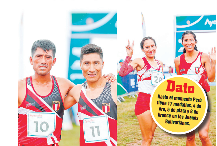 Perú suma más oros