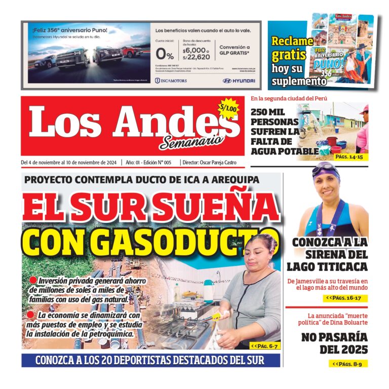 Semanario Los Andes 04/11/2024