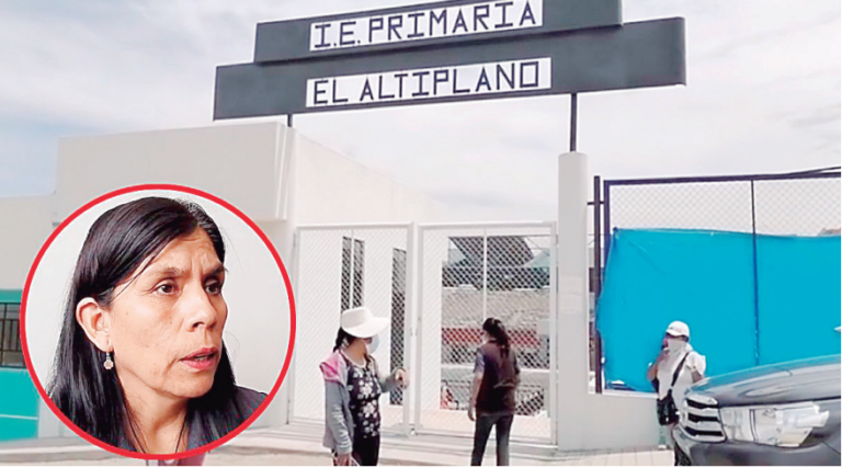 Arequipa: I. E. Altiplano sin aulas desde hace 9