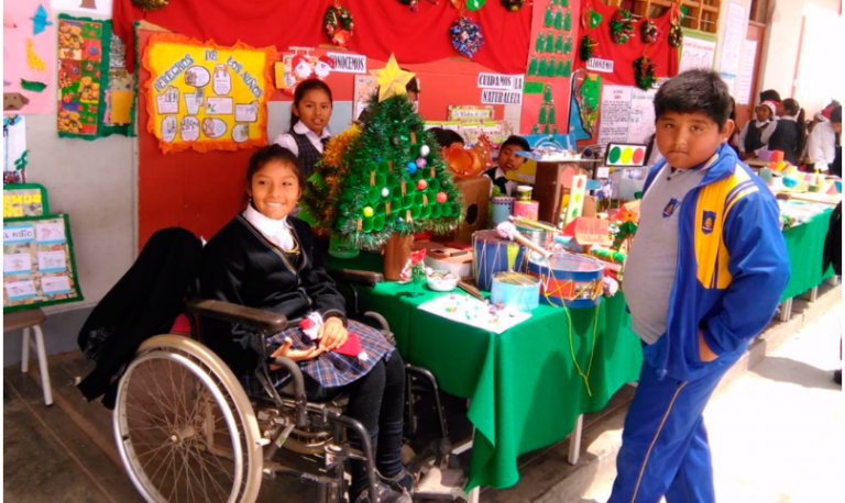 Educación inclusiva para personas con discapacidad en Perú