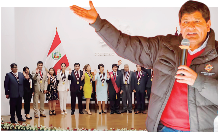 Gobierno Regional Arequipa gasta S/ 1.6 mllns al mes en funcionarios de confianza