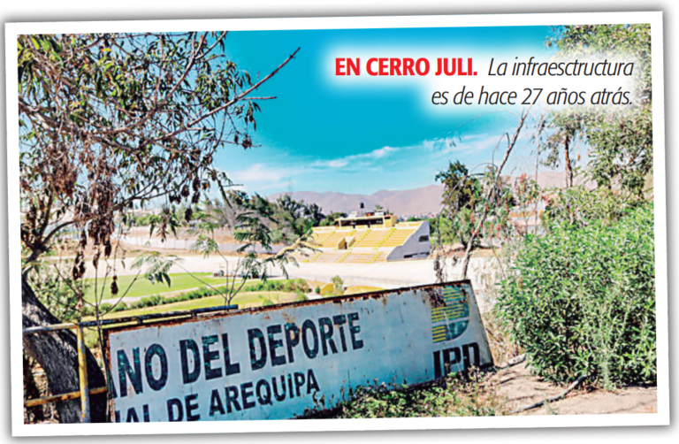 Deporte: más de dos décadas sin inversión