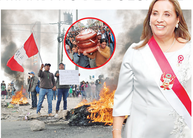 Cifras de sangre y pobreza en el mandato de Boluarte