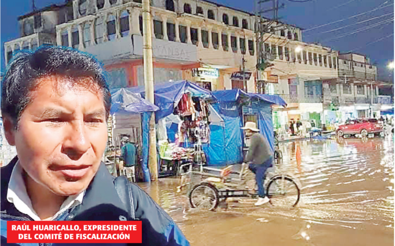 Juliaca sumergida y el drenaje en el olvido