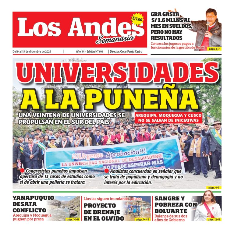 Semanario Los Andes 09/12/2024