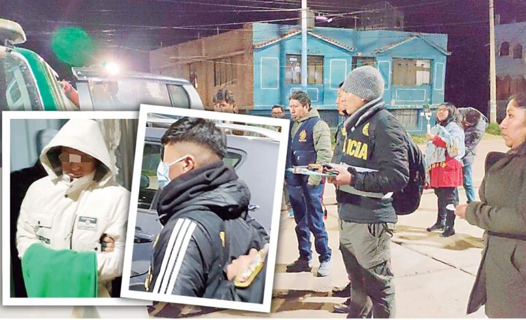 Juzgado de Puno: 15 meses de prisión preventiva para policías “extorsionadores”
