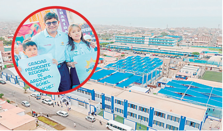 Arequipa: entregan colegio sin mobiliario