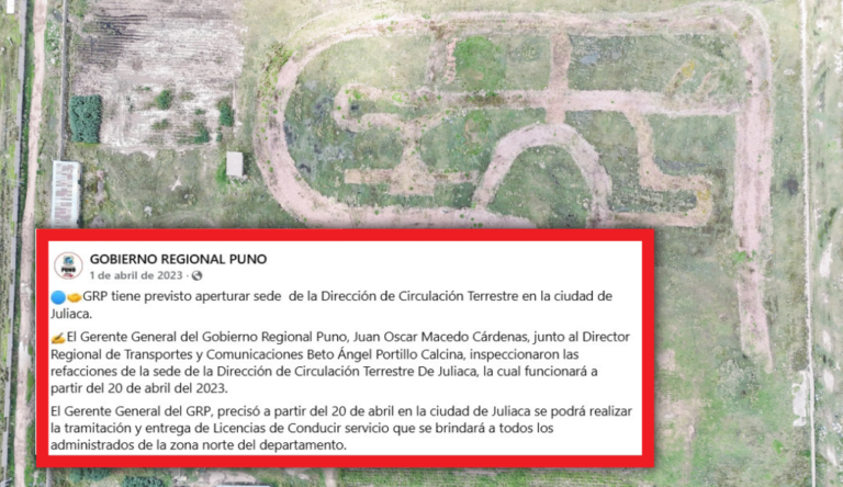 Hancco y funcionarios sabían que estaban timando a Juliaca