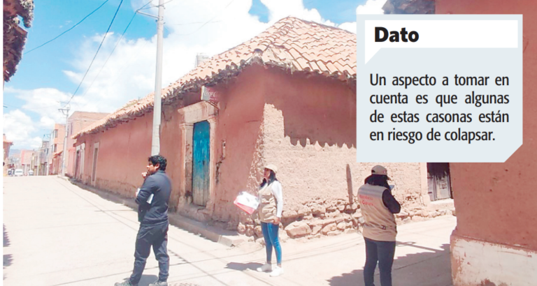 Identifican 32 inmuebles de valor histórico en Lampa
