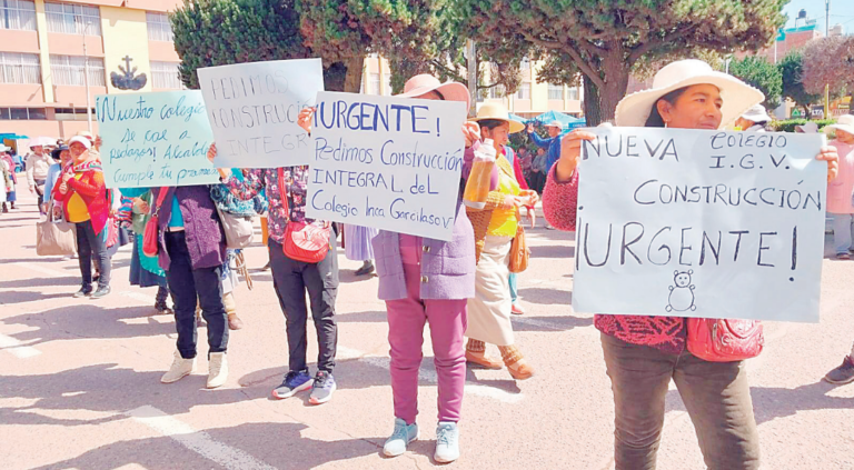 Juliaca: “Inca Garcilaso” exige nueva infraestructura educativa