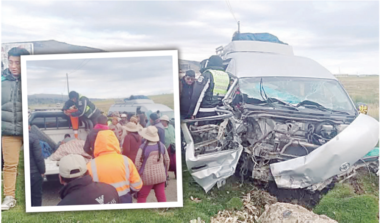 Puno: brutal choque deja un muerto