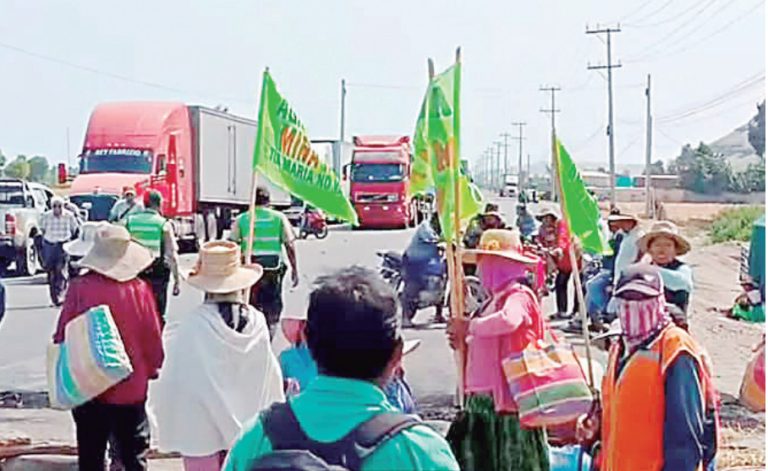 Arequipa: paro contra Tía María afectó el transporte
