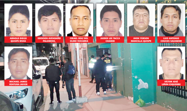 Puno: policías involucrados en asalto tendrán que defenderse en prisión