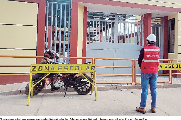 Escuela N° 72548 de Juliaca no presta ninguna garantía