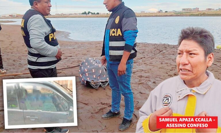 (VIDEO) Sobrino asesinó a su tío y arrojó el cuerpo al río Maravillas de Juliaca