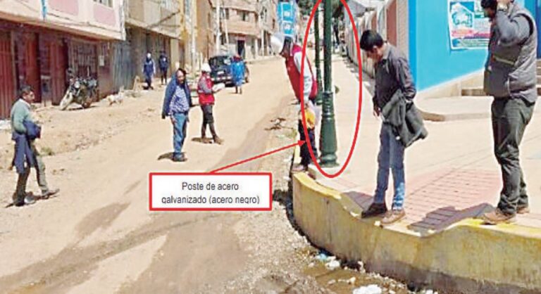 Cobraron sin cumplir en el bulevar del barrio JAE de Puno