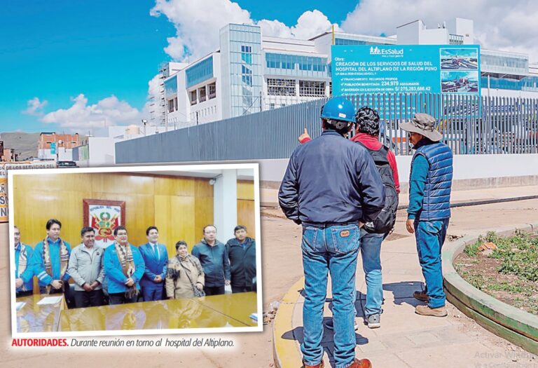 Hospital del altiplano de Puno “todo un desafío”