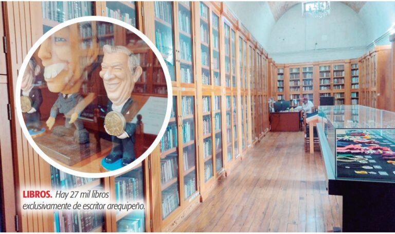 Se podrá acceder a biblioteca de Mario Vargas Llosa