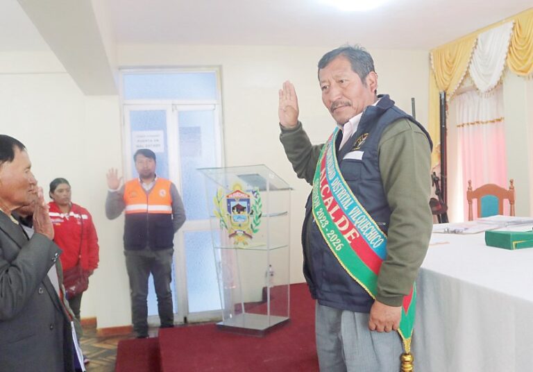 JNE salva de vacancia a alcalde de Vilquechico