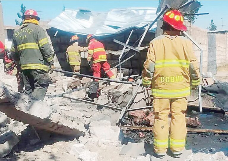 Arequipa: tres muertos deja explosión de taller en Cerro Colorado