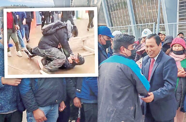 UNA Puno: golpes en la mañana y palmaditas en la tarde