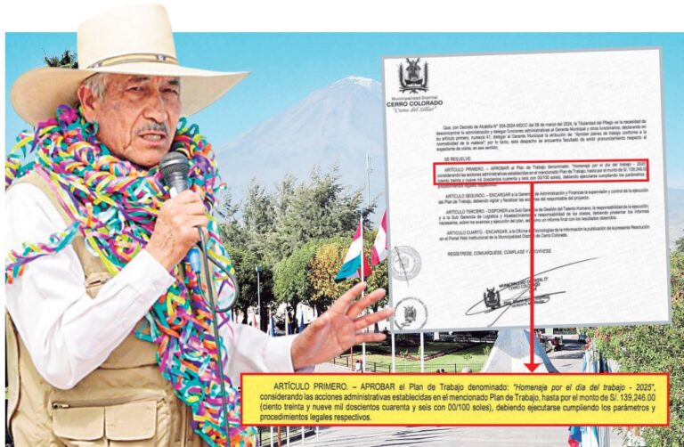 Arequipa: Cerro Colorado tira la casa por la ventana