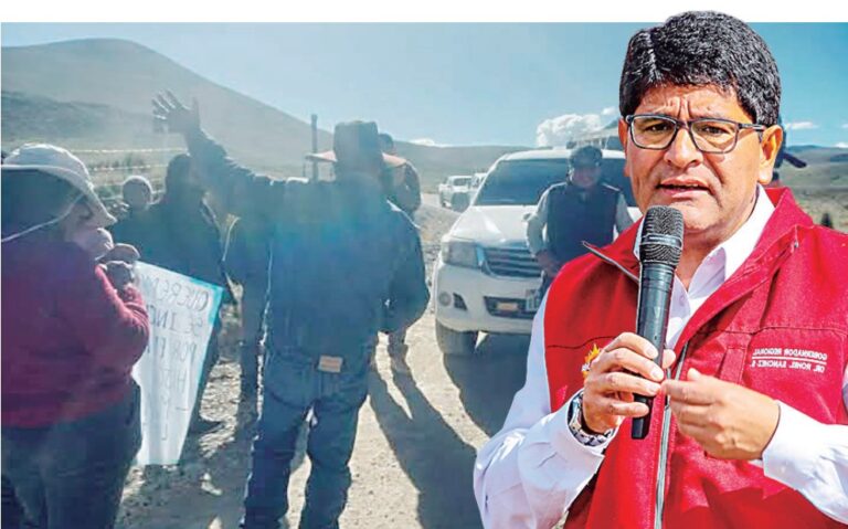 Gobernador de Arequipa propicia conflictos sociales