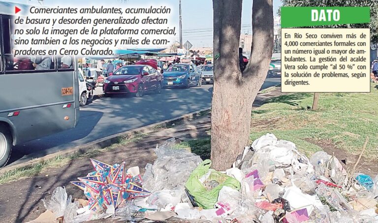 Arequipa: Caos se apodera de plataforma Río Seco