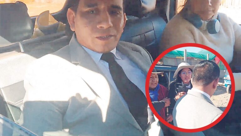 Encaran a congresista Elvis Vergara y lo echan de Juliaca
