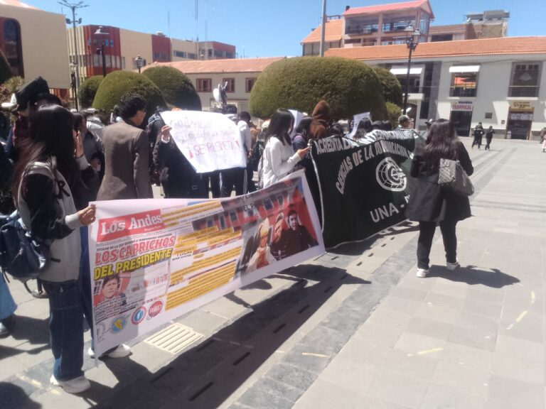 Gremios periodísticos de Puno se unen contra “sentencia mordaza”