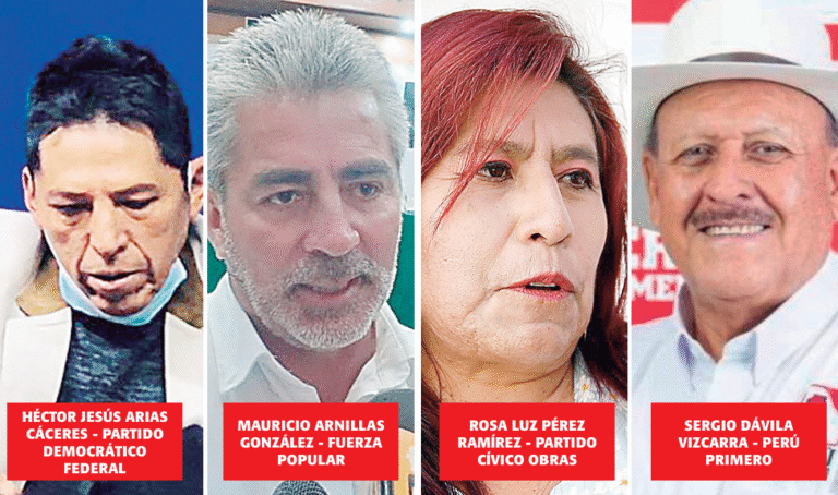 Arequipa: Con antecedentes quieren ser senadores