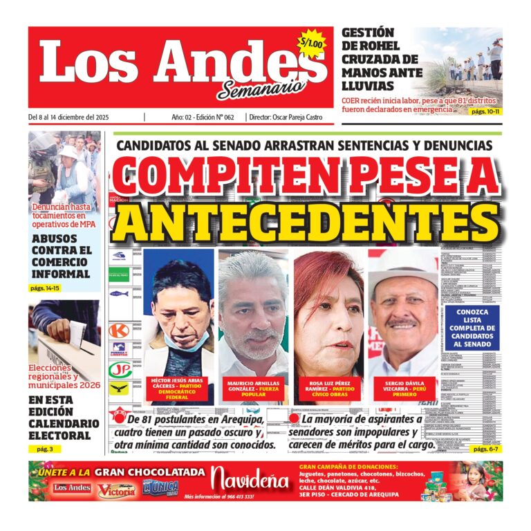 Semanario Los Andes 08/12/2025