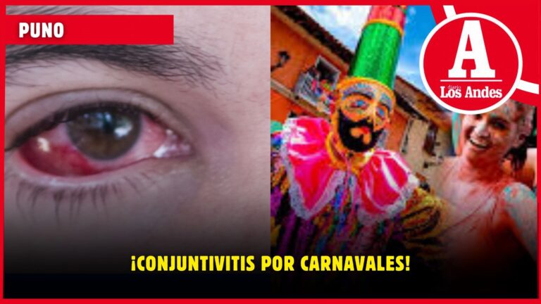 Arequipa: más de 17 pacientes ingresan por conjuntivitis química tras jugar carnavales